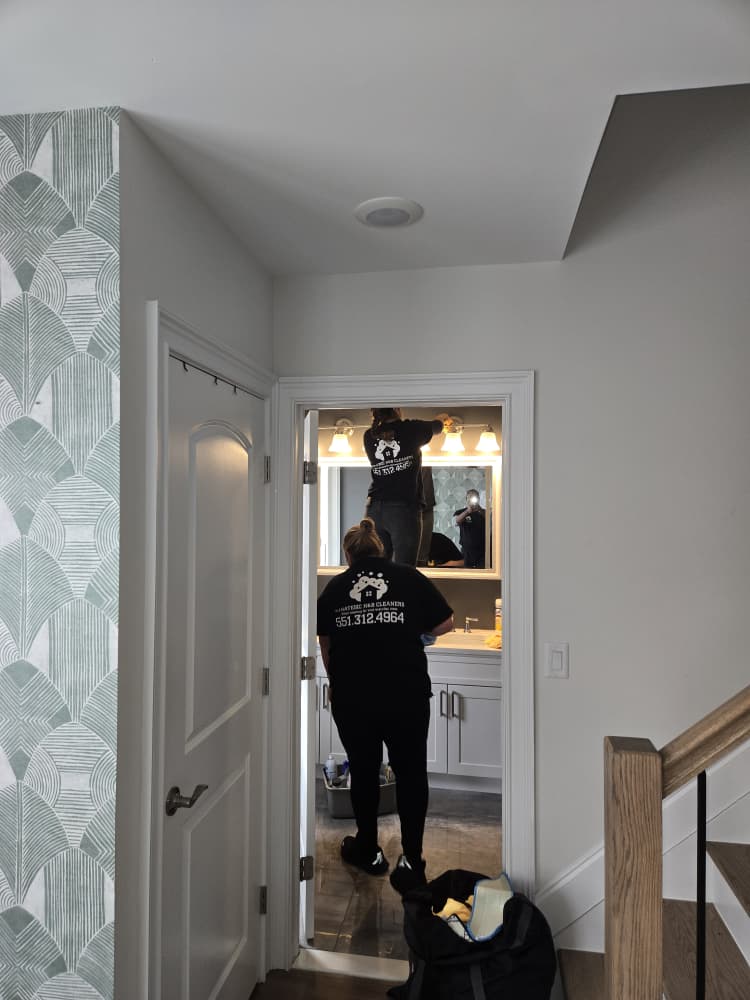 domestic cleaning service professionals cleaning home