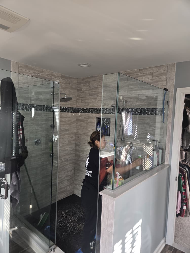 maid service professionals cleaning home